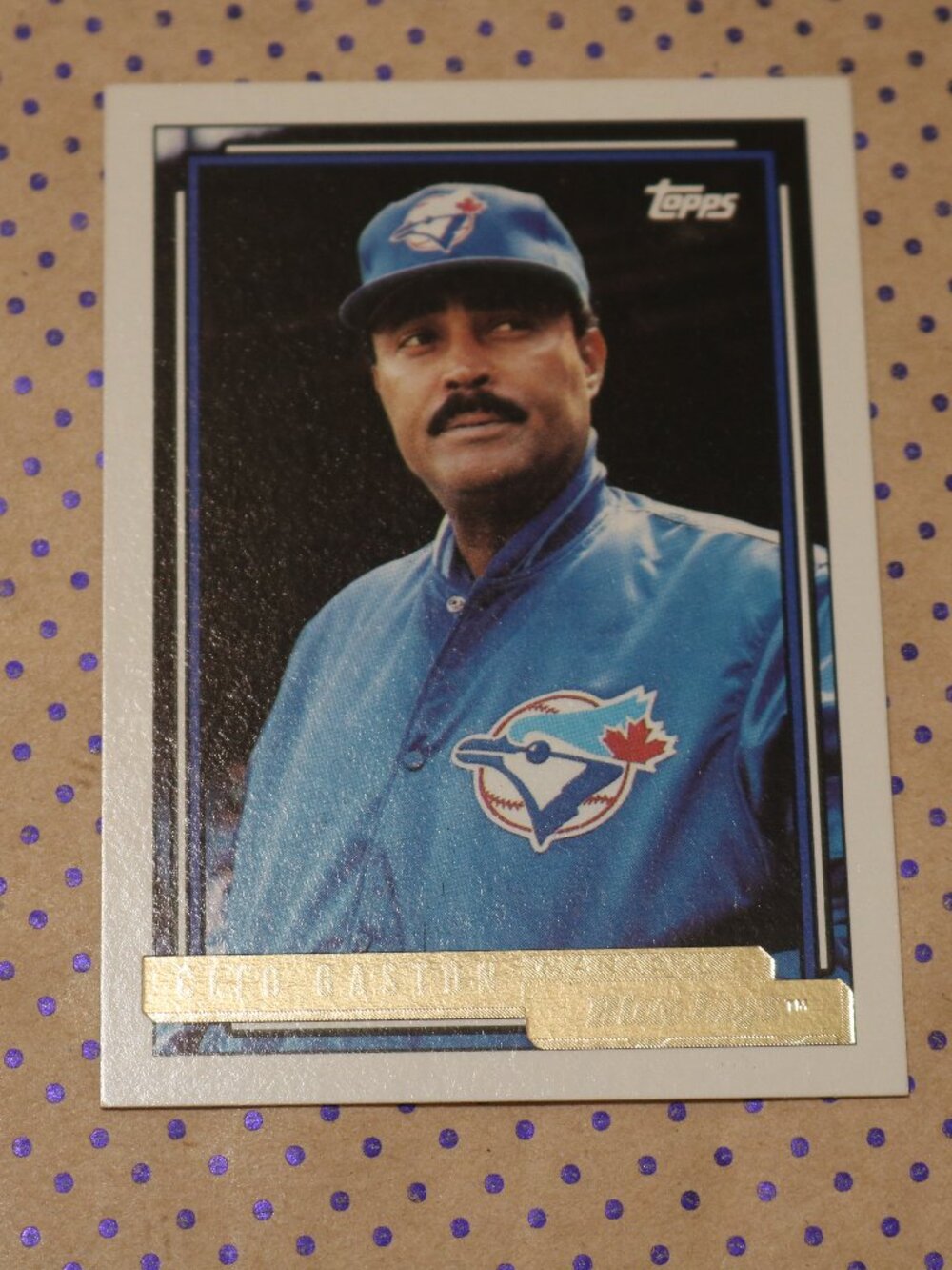 Cito Gaston #699 Baseball Card (1992)